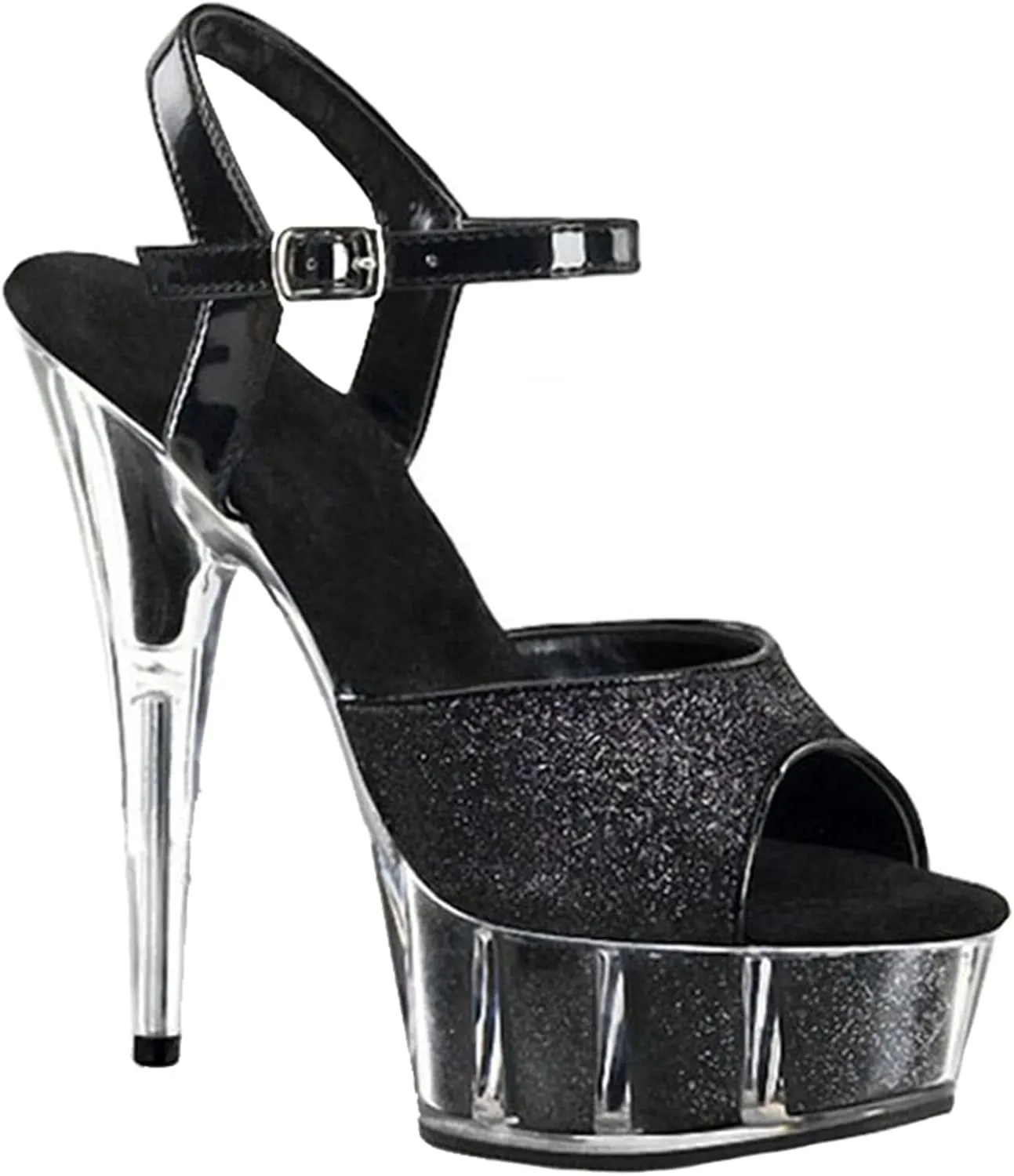 15CM/5.91IN Women Solid Color Sexy Stiletto high Heels Sandal Court Shoes Ladies high Heels Sexy Pole Dancer Stripper Heel Stiletto Party Sandals