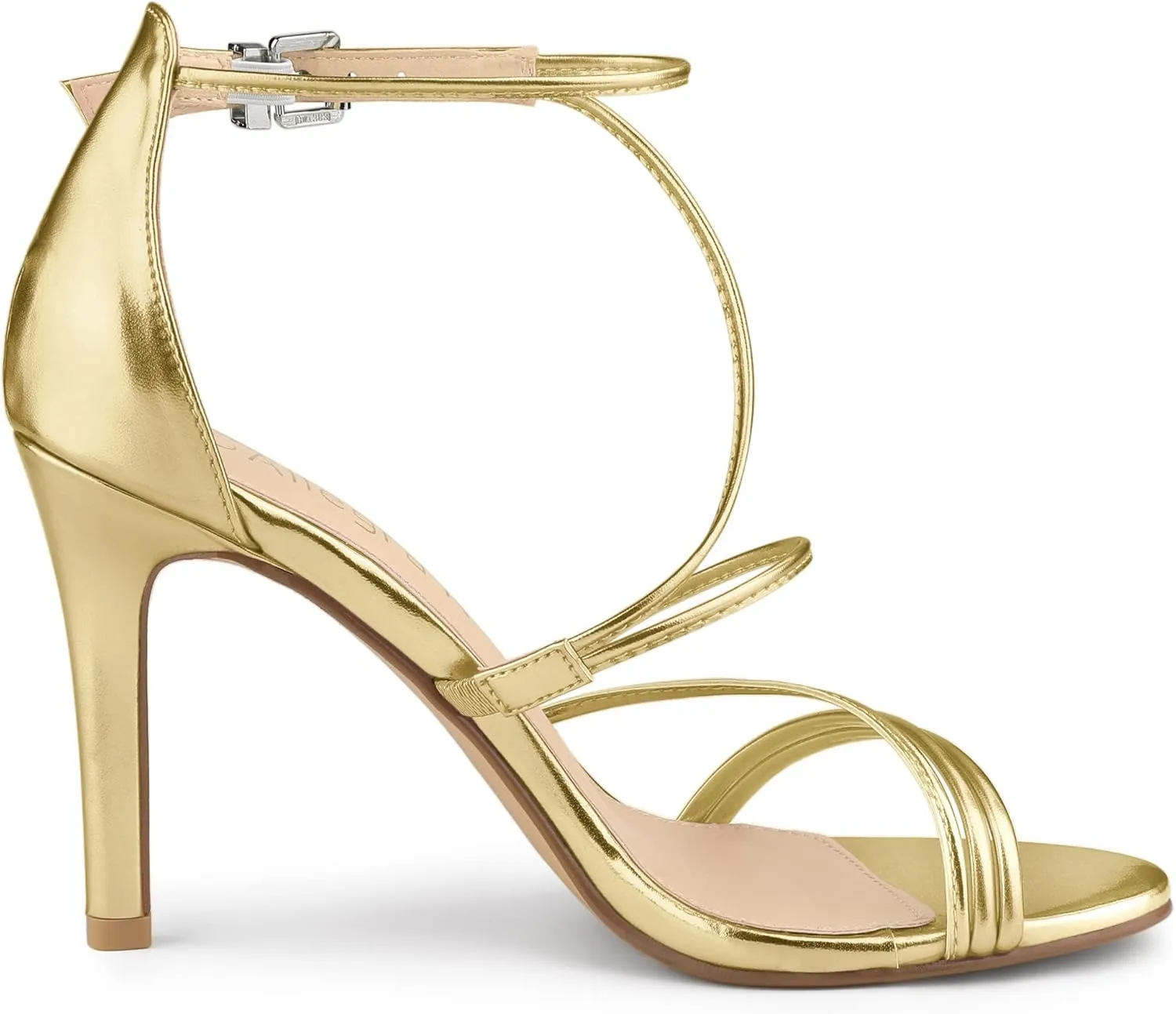 Allegra K Women's Party Strappy Stiletto High Heels Sandals