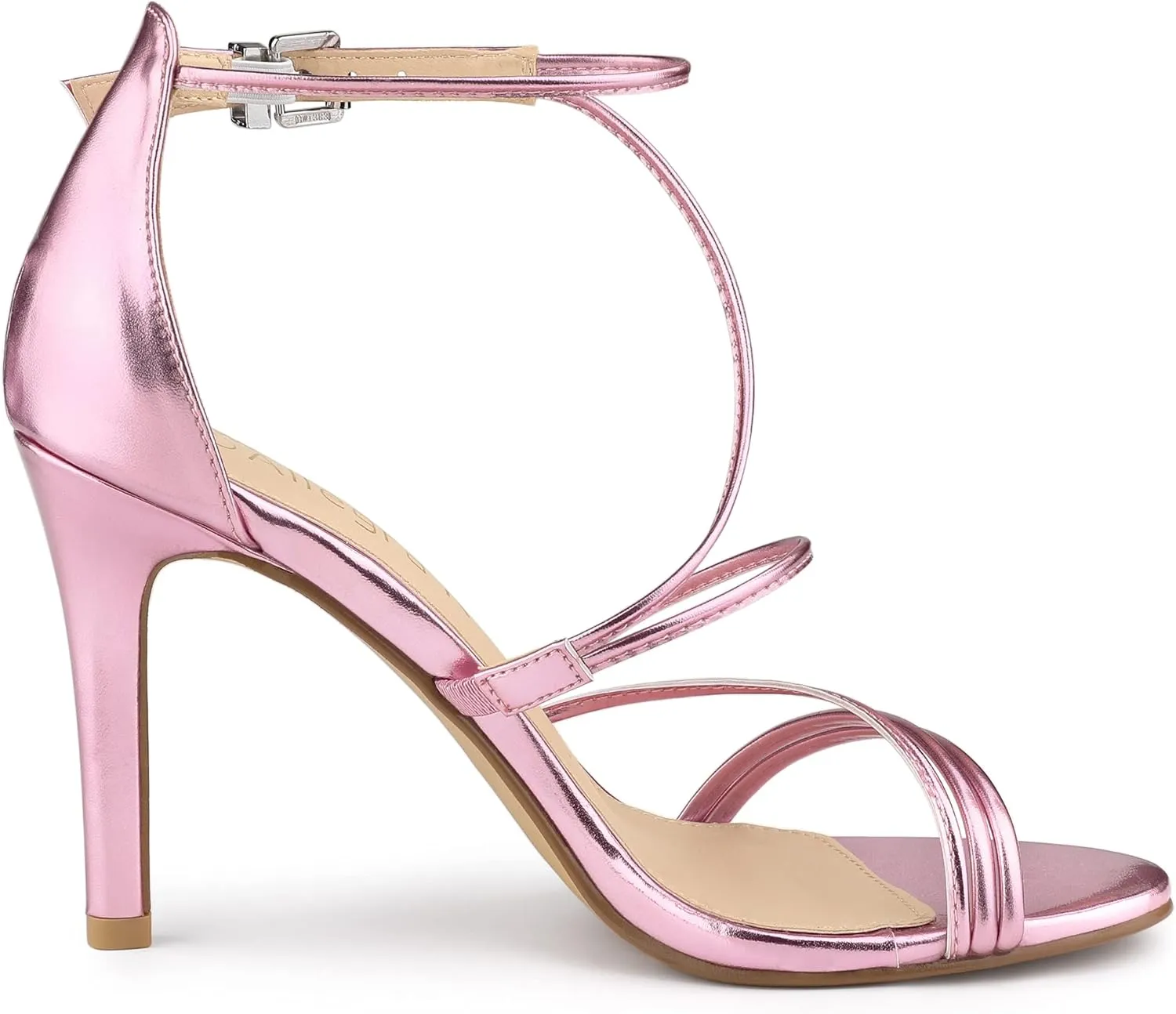 Allegra K Women's Party Strappy Stiletto High Heels Sandals