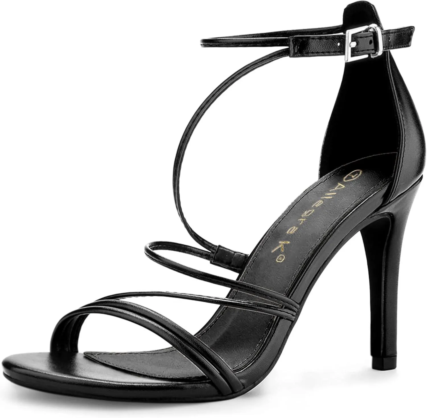 Allegra K Women's Party Strappy Stiletto High Heels Sandals