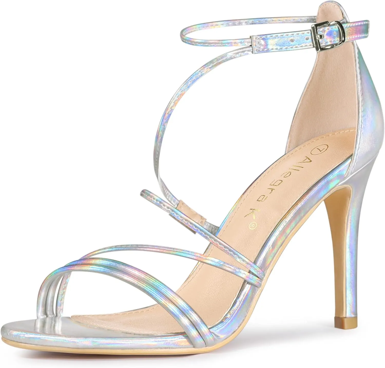Allegra K Women's Party Strappy Stiletto High Heels Sandals