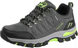 Arch Support Hiking Shoes for Men Lightweight Breathable Slip on Running Shoe Non Slip Work Sport Shoes for Men