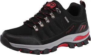 Arch Support Hiking Shoes for Men Lightweight Breathable Slip on Running Shoe Non Slip Work Sport Shoes for Men