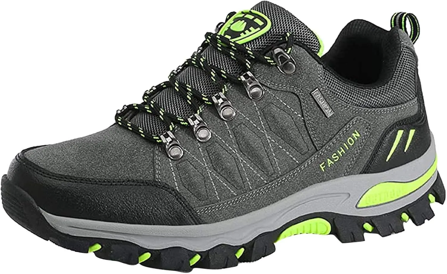 Arch Support Hiking Shoes for Men Lightweight Breathable Slip on Running Shoe Non Slip Work Sport Shoes for Men