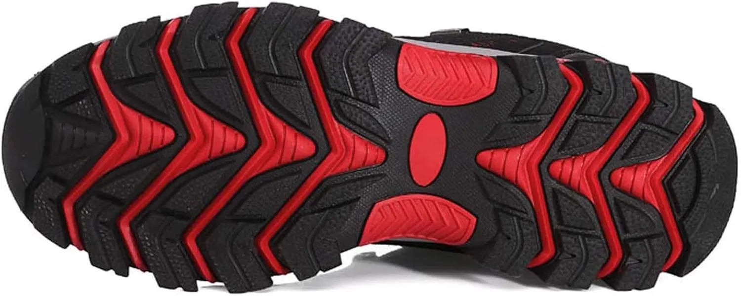 Arch Support Hiking Shoes for Men Lightweight Breathable Slip on Running Shoe Non Slip Work Sport Shoes for Men