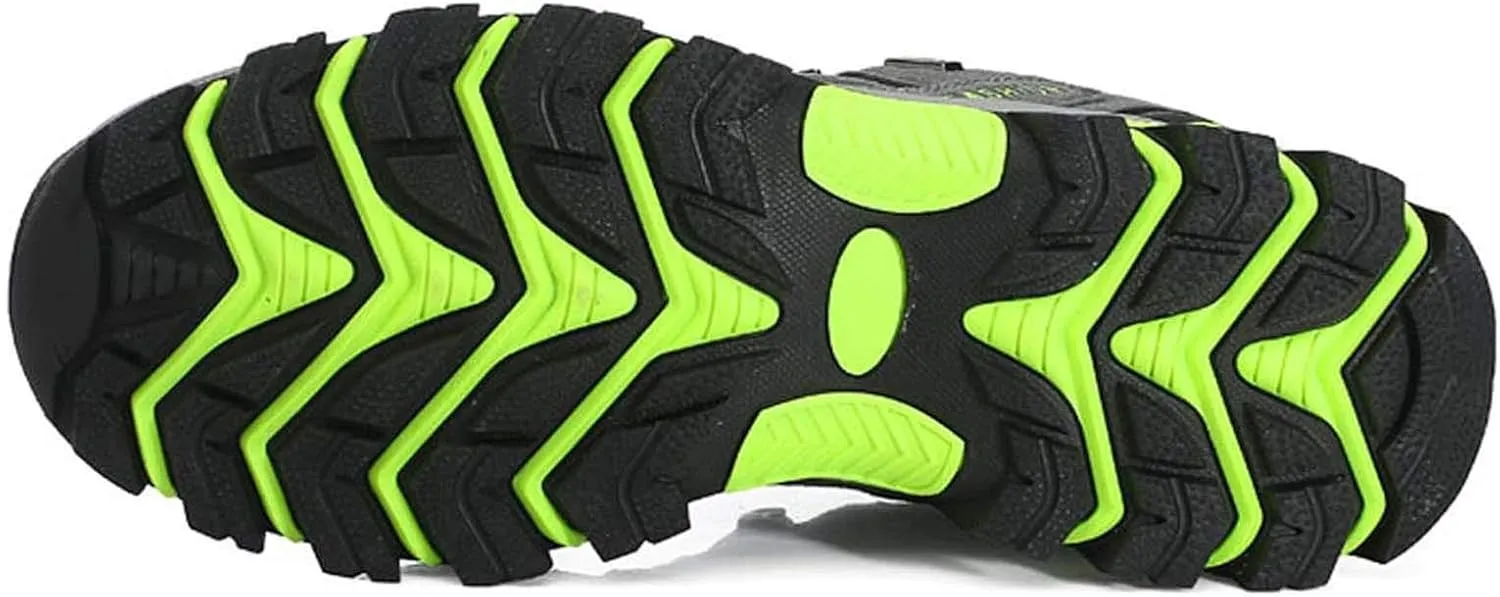 Arch Support Hiking Shoes for Men Lightweight Breathable Slip on Running Shoe Non Slip Work Sport Shoes for Men