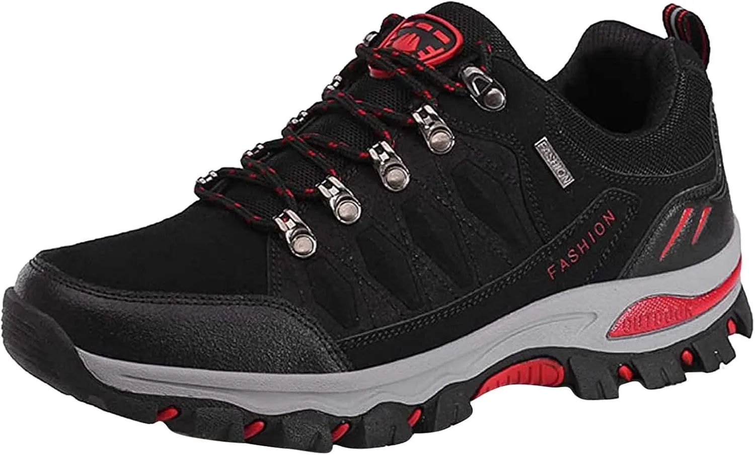 Arch Support Hiking Shoes for Men Lightweight Breathable Slip on Running Shoe Non Slip Work Sport Shoes for Men