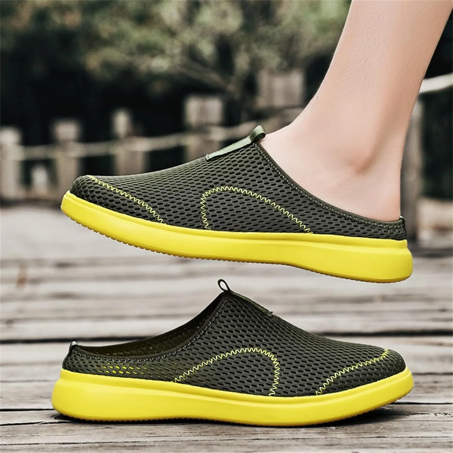 Bamboo Store Mens Lace up Casual Shoes Fashion Summer Men Casual Shoes Breathable Mesh Shallow Mens Canvas Shoes Sneakers