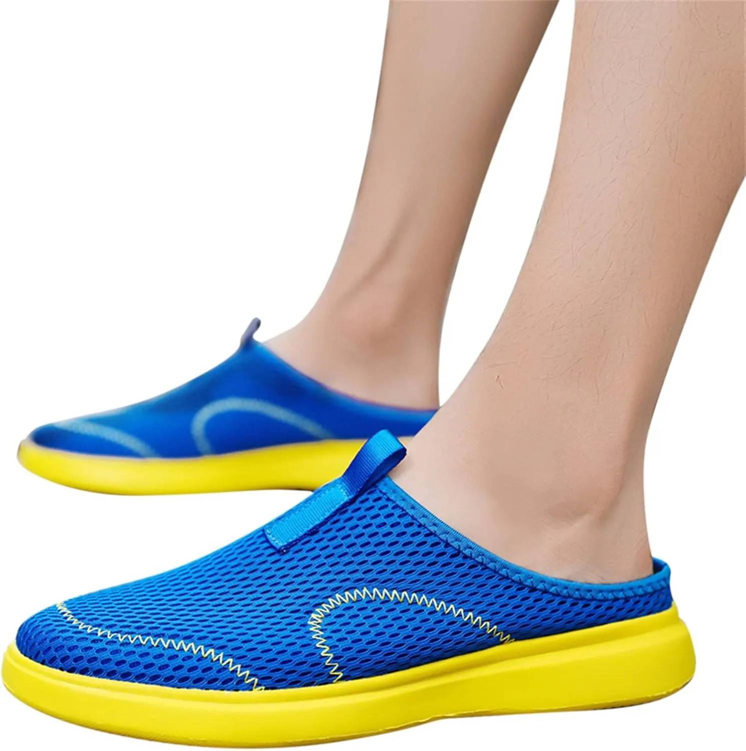 Bamboo Store Mens Lace up Casual Shoes Fashion Summer Men Casual Shoes Breathable Mesh Shallow Mens Canvas Shoes Sneakers