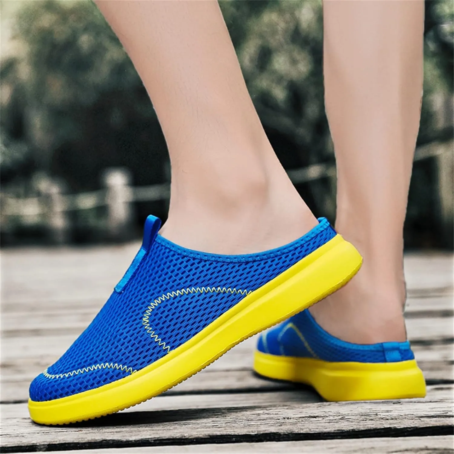 Bamboo Store Mens Lace up Casual Shoes Fashion Summer Men Casual Shoes Breathable Mesh Shallow Mens Canvas Shoes Sneakers