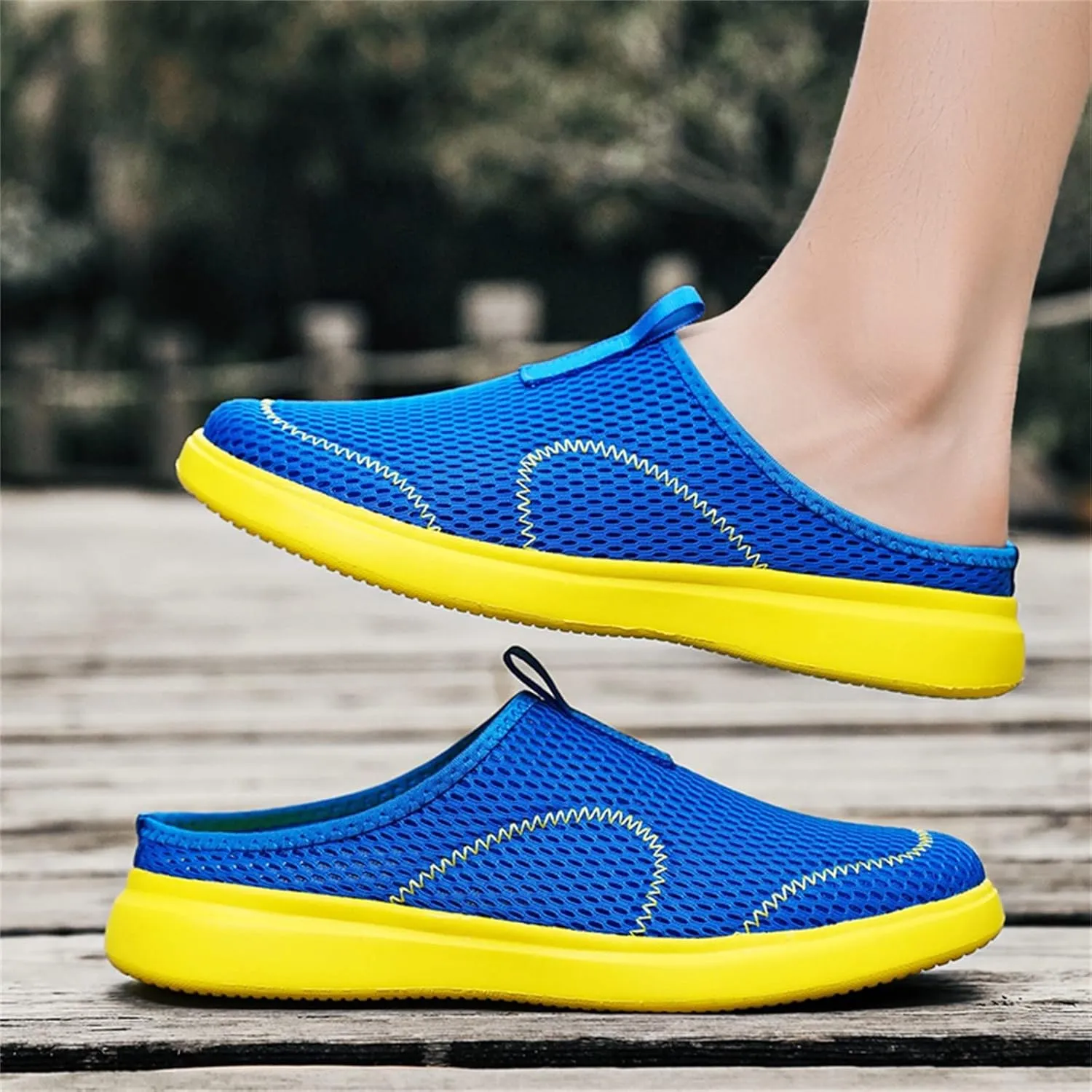 Bamboo Store Mens Lace up Casual Shoes Fashion Summer Men Casual Shoes Breathable Mesh Shallow Mens Canvas Shoes Sneakers