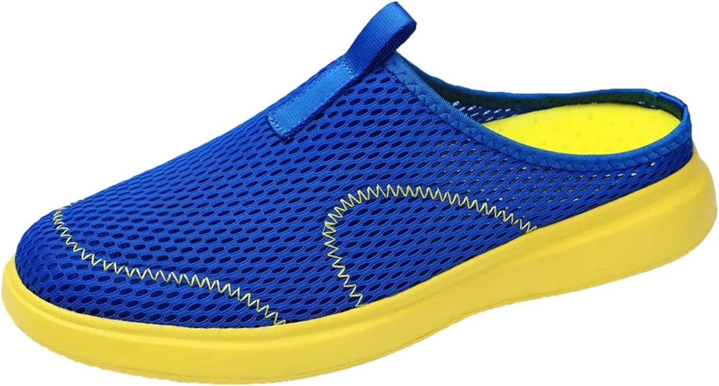Bamboo Store Mens Lace up Casual Shoes Fashion Summer Men Casual Shoes Breathable Mesh Shallow Mens Canvas Shoes Sneakers