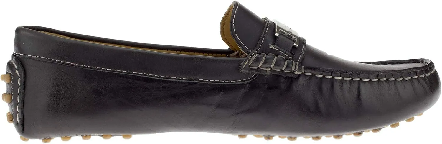 DTI BB Signature Mens Drenot Leather Slip-On Driving Shoes Moccasin Loafer
