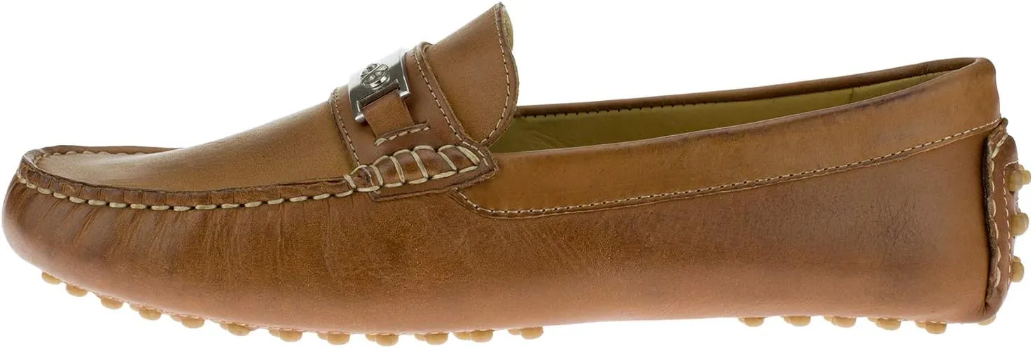 DTI BB Signature Mens Drenot Leather Slip-On Driving Shoes Moccasin Loafer