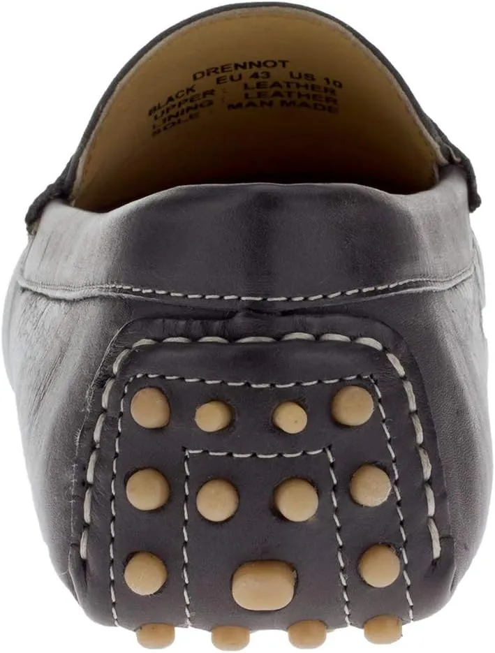 DTI BB Signature Mens Drenot Leather Slip-On Driving Shoes Moccasin Loafer