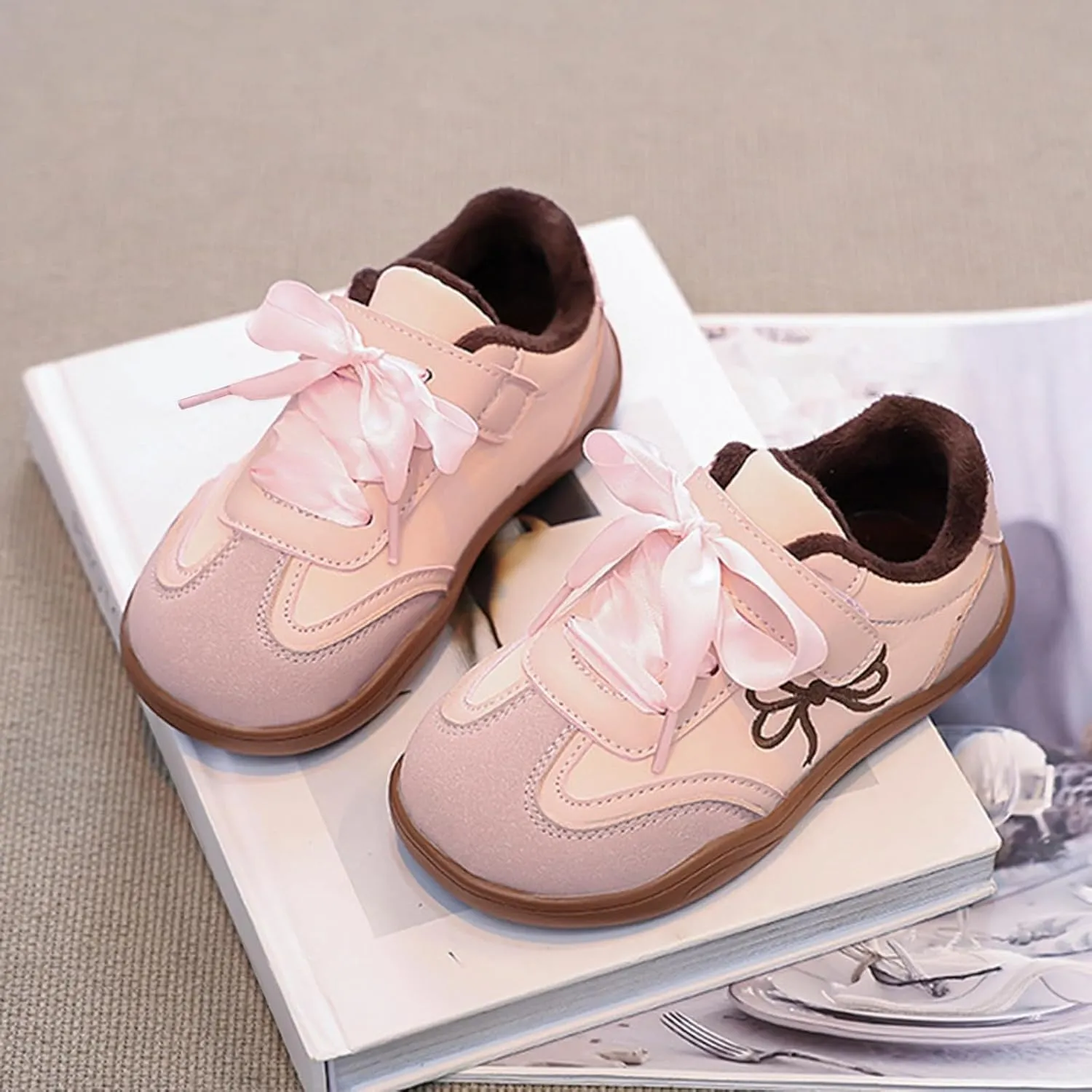 Fashion Autumn And Winter Children Boots Boys And Girls Ankle Boots Thick Soles Non Slip Side Little Girls Fall Boots