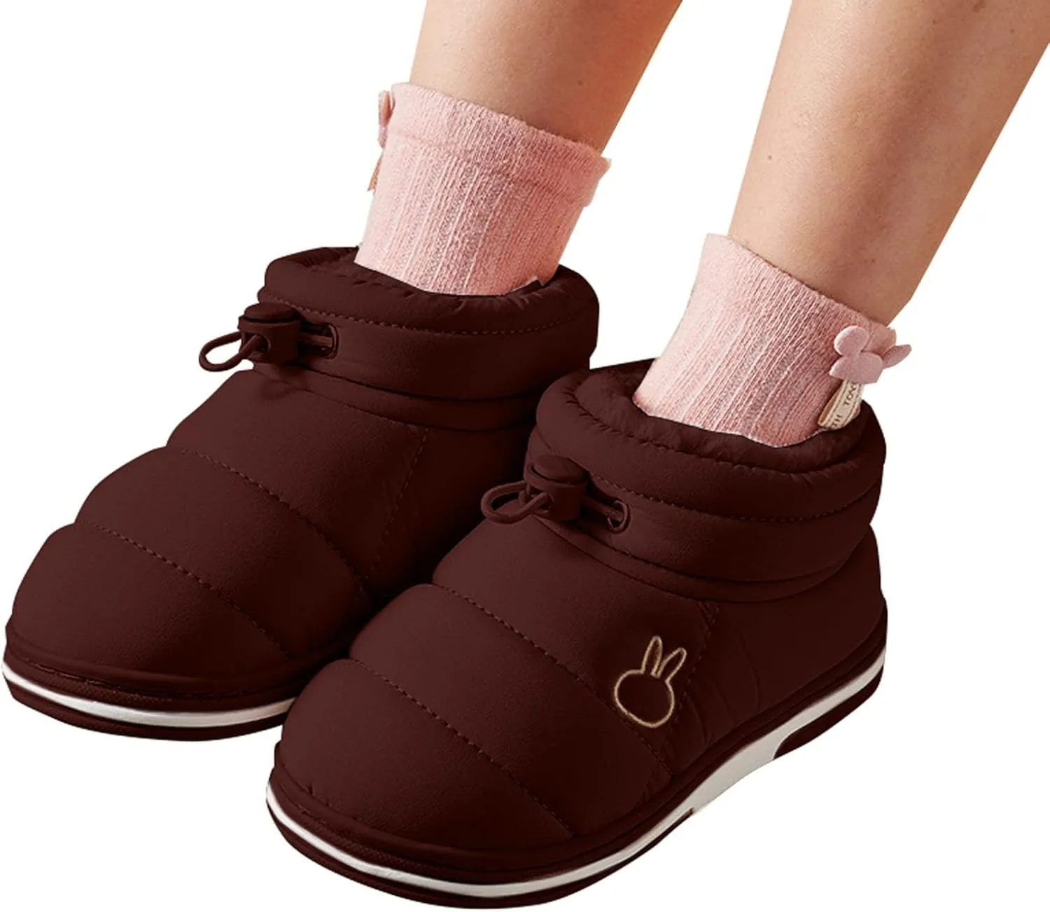 Fashion Winter Toddler Baby Boots Cozy Fleece Warm Ankle Boots Flat Bottom Non Slip Round Toe Girls Fringe Boots 13