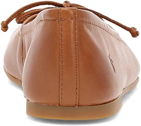 Frye Emma Ballet Women's Flat-Shoes - Classic Leather Slip-On Design, Comfortable Everyday Wear, Elegant and Versatile Style