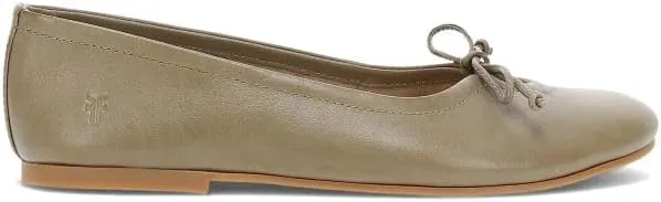 Frye Emma Ballet Women's Flat-Shoes - Classic Leather Slip-On Design, Comfortable Everyday Wear, Elegant and Versatile Style