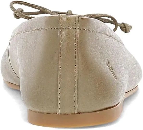 Frye Emma Ballet Women's Flat-Shoes - Classic Leather Slip-On Design, Comfortable Everyday Wear, Elegant and Versatile Style