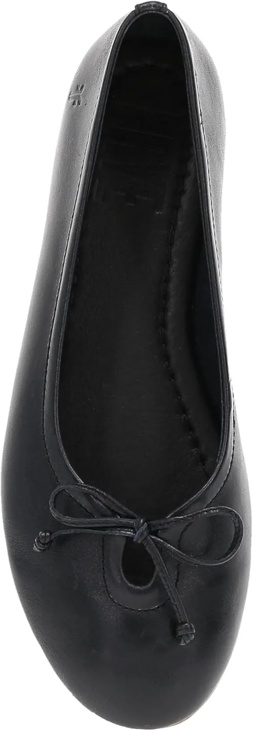 Frye Emma Ballet Women's Flat-Shoes - Classic Leather Slip-On Design, Comfortable Everyday Wear, Elegant and Versatile Style