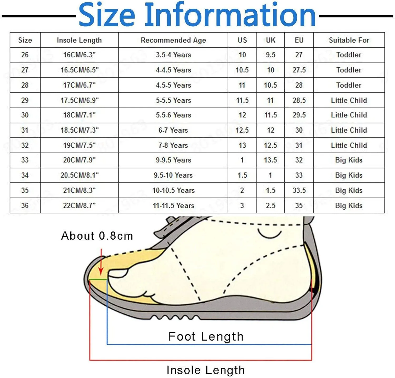 Girls Platform Lug Sole Winter Boots Ankle High Chunky Block Heel Non-Slip Leather Slip on Fashion Outdoor Booties (Khaki, 6-7 Years Little Child)