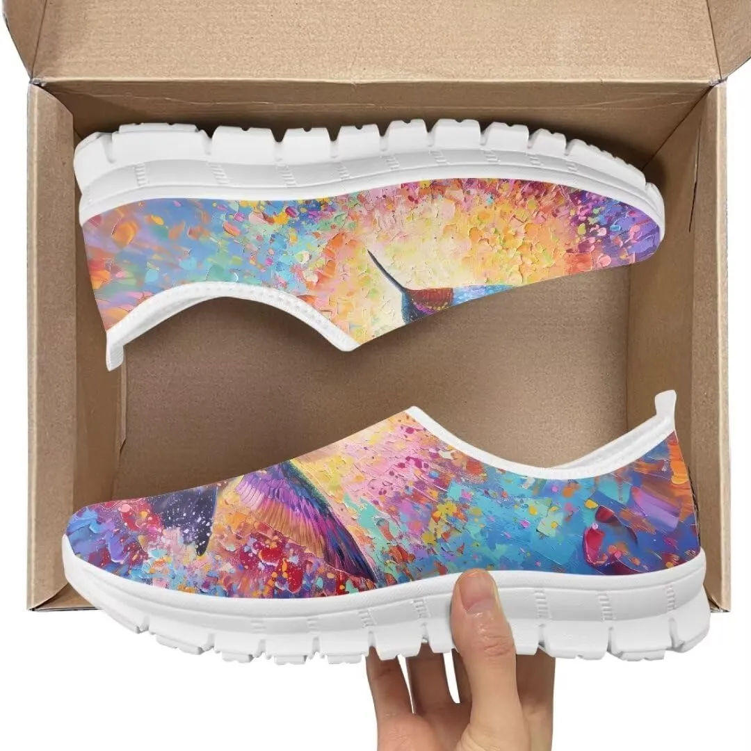 Jeiento Slip-On Loafers Walking Shoes for Women Casual Shoes Comfort Go Walk Sneaker Travel Shoes Anti-Skid Business Casual Shoes