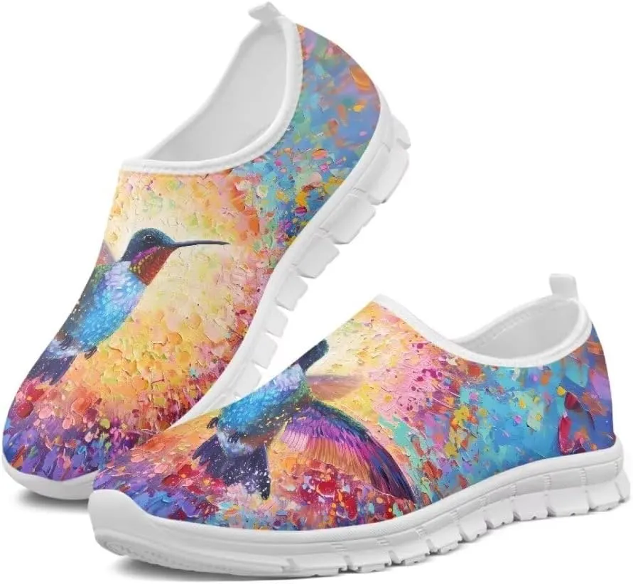 Jeiento Slip-On Loafers Walking Shoes for Women Casual Shoes Comfort Go Walk Sneaker Travel Shoes Anti-Skid Business Casual Shoes