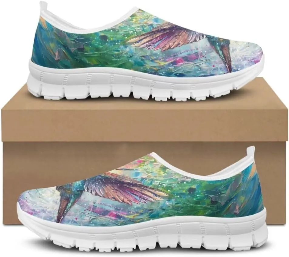 Jeiento Slip-On Loafers Walking Shoes for Women Casual Shoes Comfort Go Walk Sneaker Travel Shoes Anti-Skid Business Casual Shoes