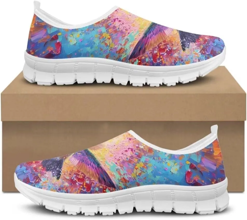 Jeiento Slip-On Loafers Walking Shoes for Women Casual Shoes Comfort Go Walk Sneaker Travel Shoes Anti-Skid Business Casual Shoes