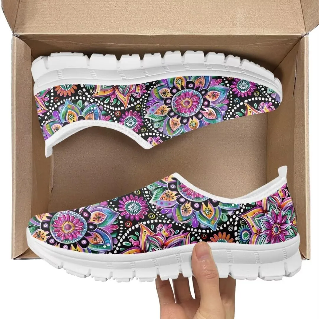 Jeiento Slip-On Loafers Walking Shoes for Women Casual Shoes Comfort Go Walk Sneaker Travel Shoes Anti-Skid Business Casual Shoes