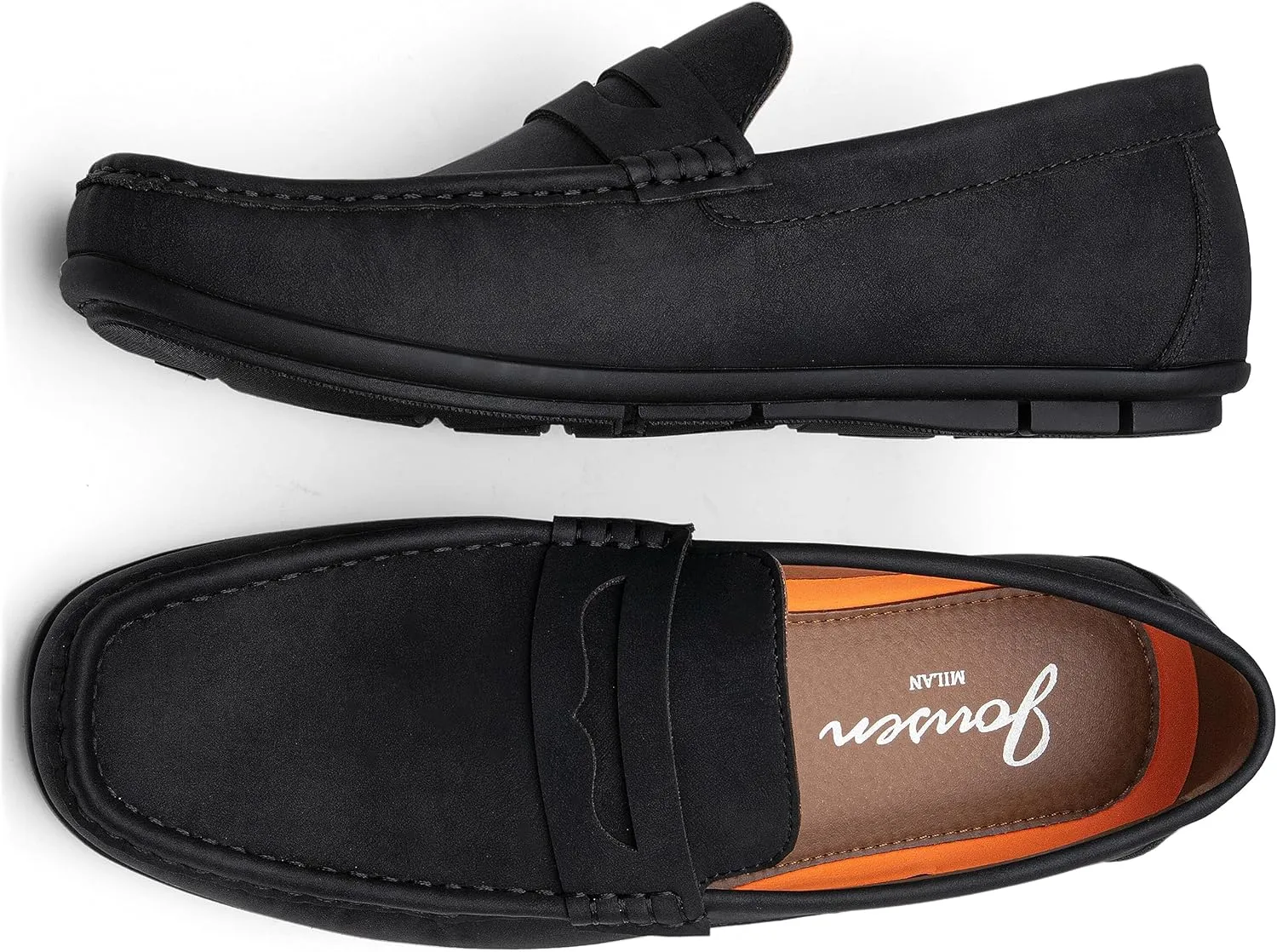Jousen Men's Loafers Casual Penny Loafers for Men Slip On Driving Shoes