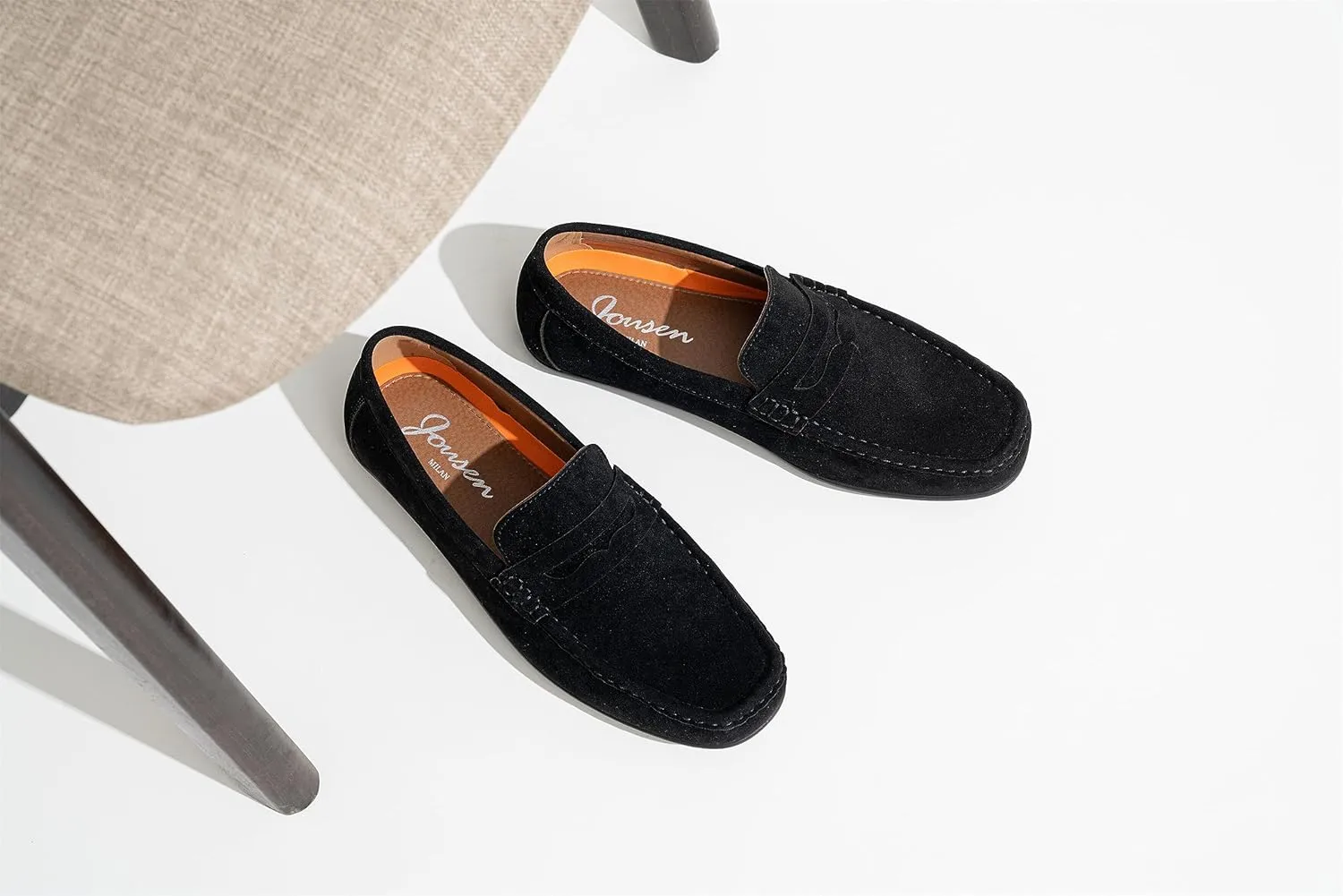 Jousen Men's Loafers Casual Penny Loafers for Men Slip On Driving Shoes