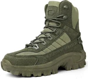 Kervaky Men's tactical boots military combat boots work boots desert boots mountaineering boots lightweight boots durable boots