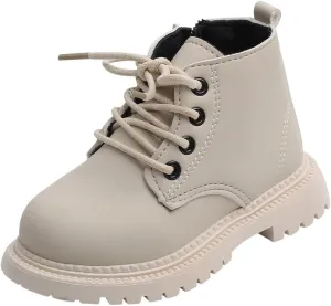Kids Shoes Low Heel Ankles Small Leather Shoes for Unisex Cute British Style Soft Bottom Non-Slip Leather Shoes