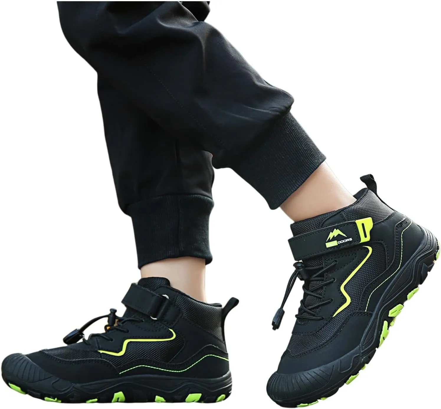 Lace-Up Open Toe Shoes For Childrens Kids Snow Boots Outdoor Sport Booties Fashion Breathable Rubber Boys Girls Sneaker
