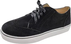 Lausiuoe Shoes for Women Sneakers Slip On Fashion Canvas Shoes Round Toe Non-Slip Casual Comfortable Walking Flat Loafers