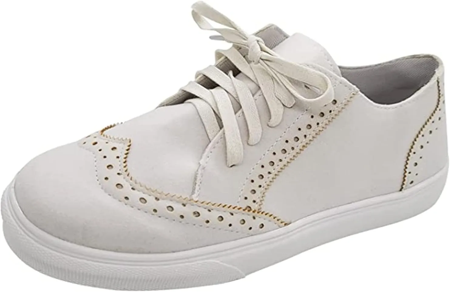 Lausiuoe Sneakers for Women Trendy 2024 Fashion Canvas Shoes Lightweight Casual Comfortable Slip On Walking Flat Loafers