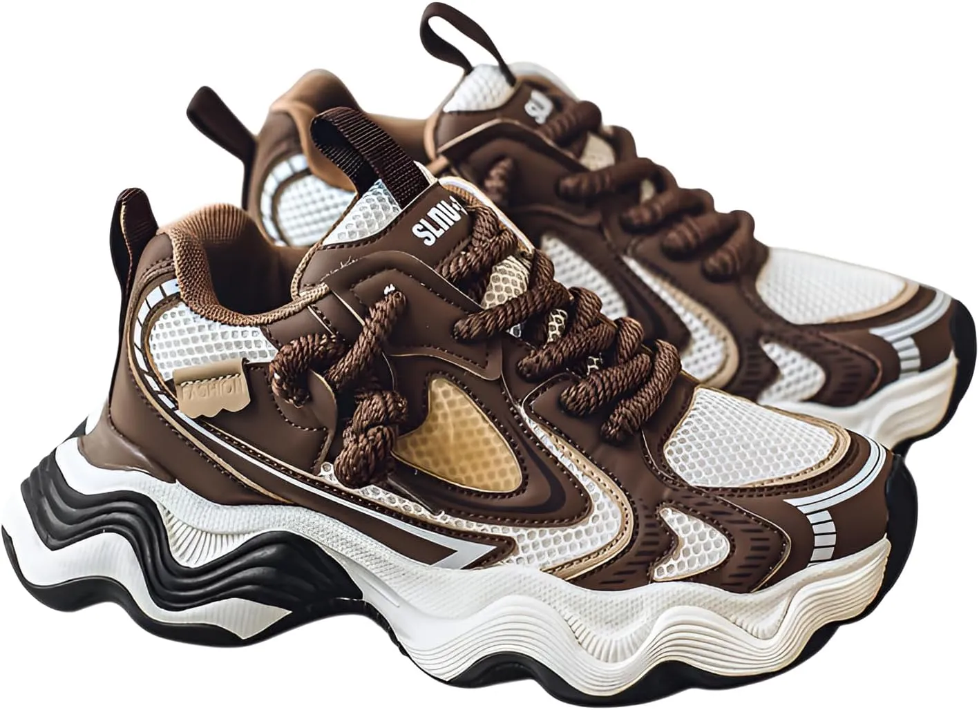 lilaBelle]【Height Increase & Breathable Men's Spring 2024 Casual Sneakers, Dad Shoes with Non-Slip Sole, Lightweight Gym Trainers for Daily Wear, Fashionable Streetwear Shoes for Men
