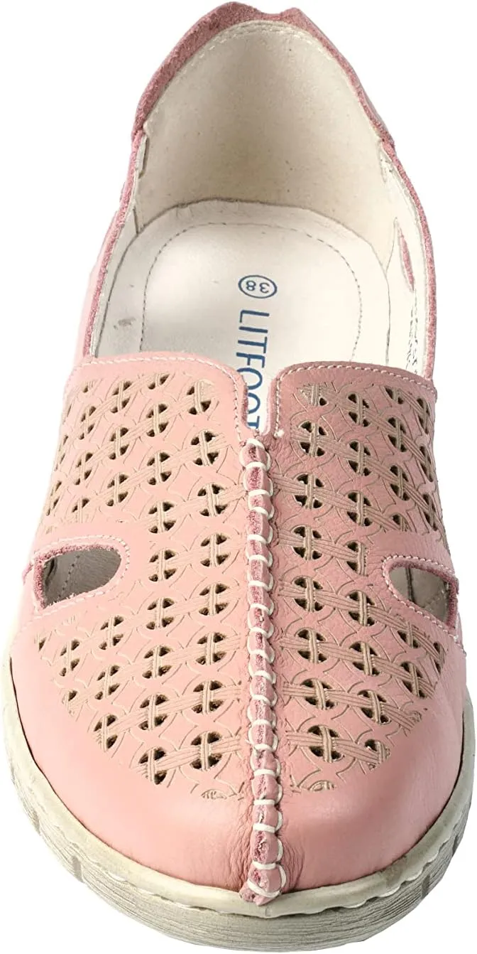 LITFOOT LF5020-3 Comfy Women's Leather Shoes