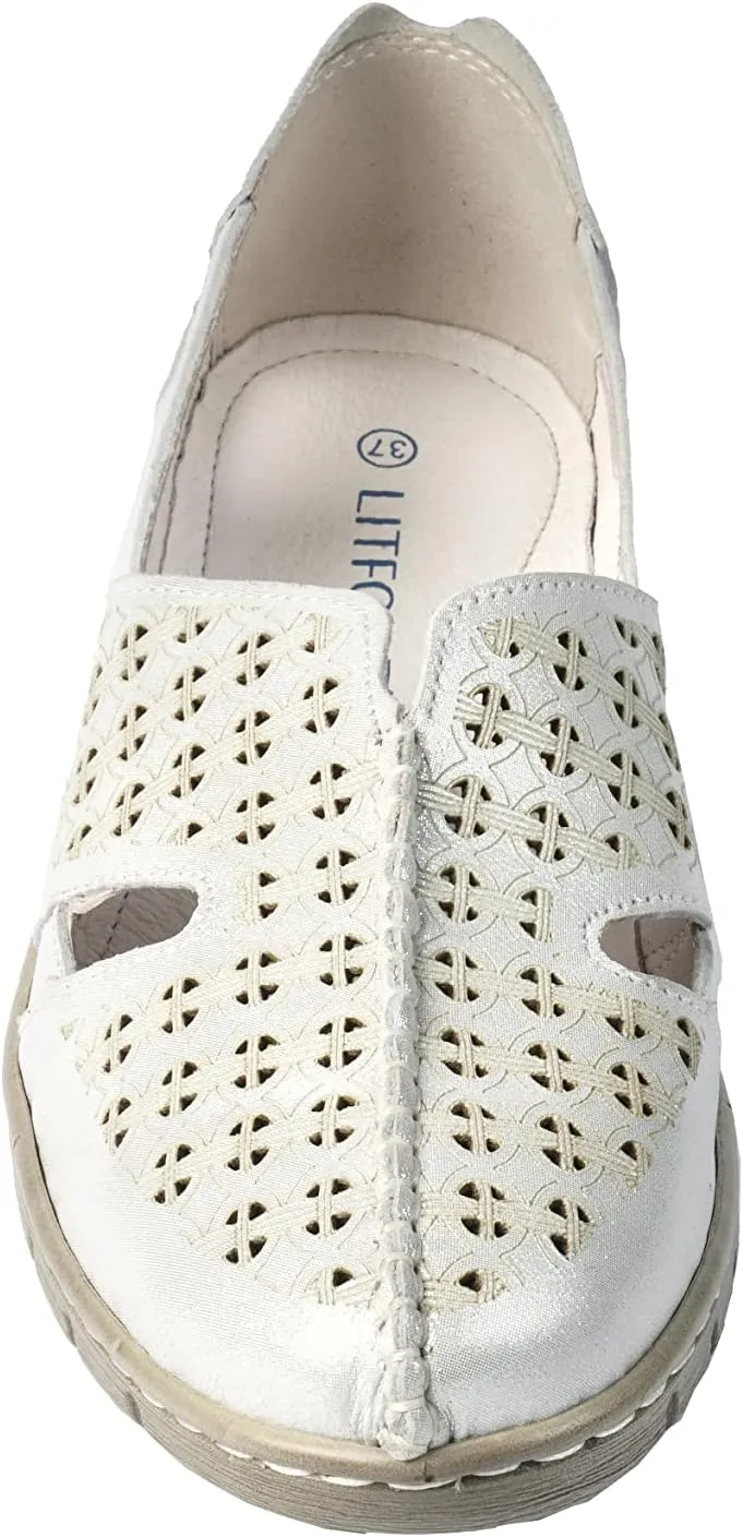 LITFOOT LF5020-3 Comfy Women's Leather Shoes