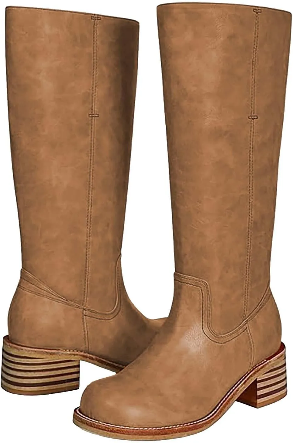 Long Boots for Women Wide Calf over Knee High Boots High Heeled Long Boots Womens Boots Size 5 Wide Calf