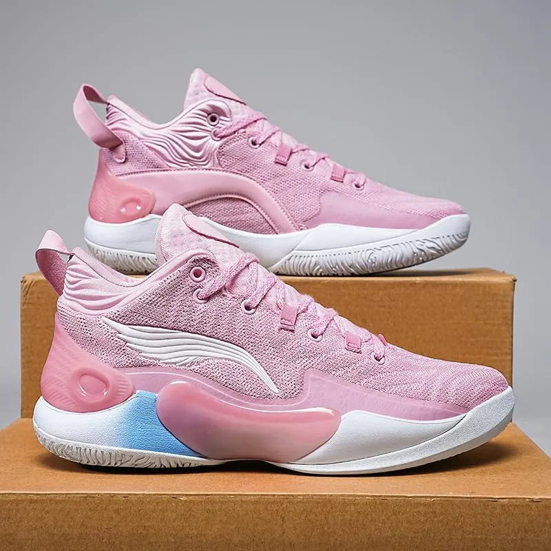 Low-top Actual Combat Shock Absorption, Non-Slip and wear-Resistant Youth Sports Basketball Shoes
