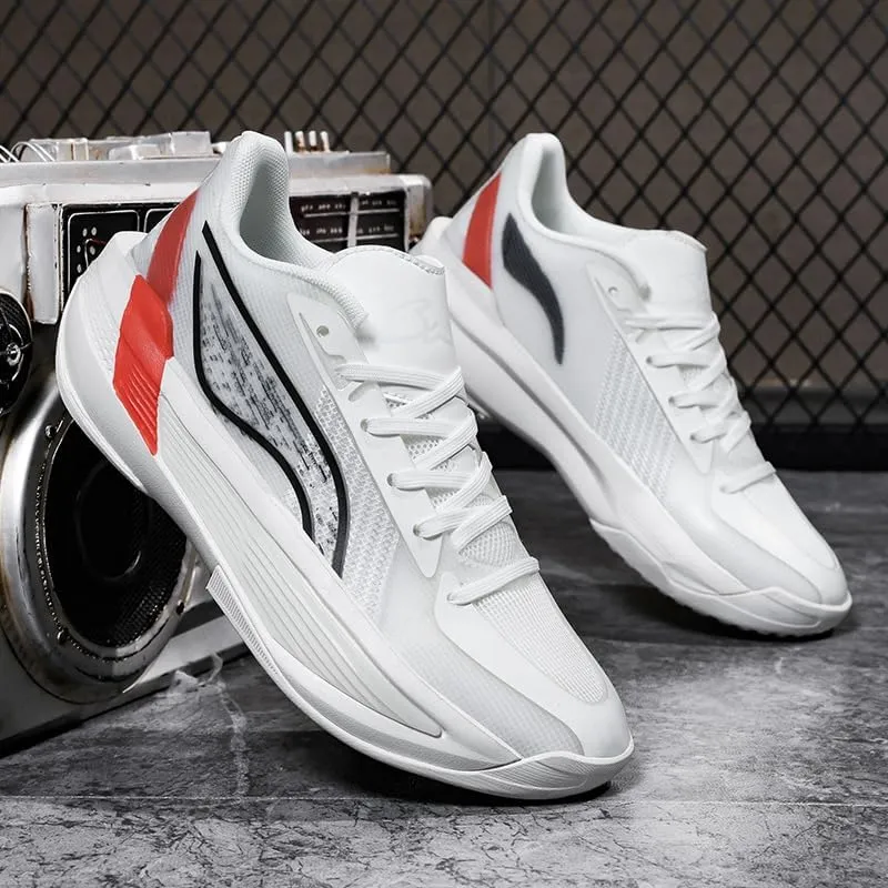Low-top Actual Combat Shock Absorption, Non-Slip and wear-Resistant Youth Sports Basketball Shoes