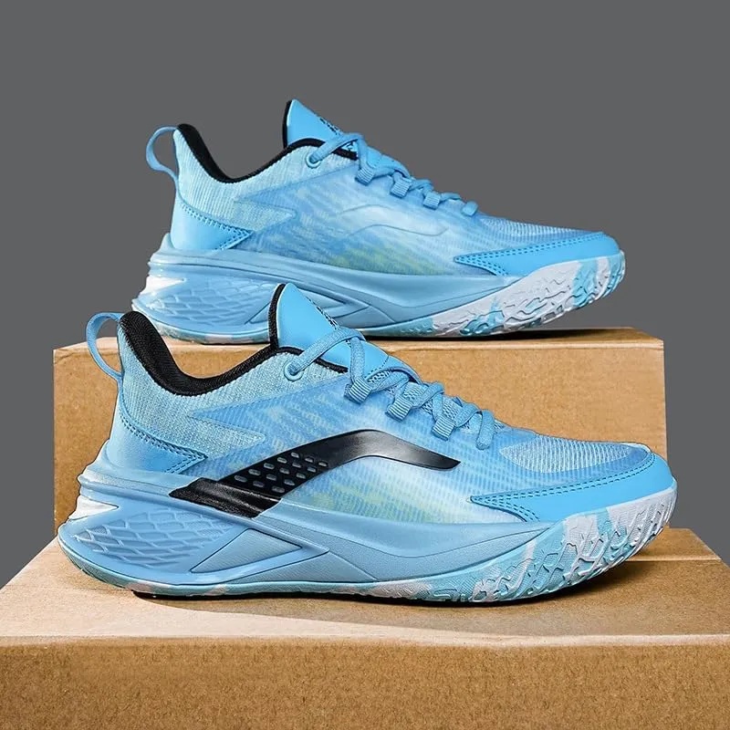 Low-top Actual Combat Shock Absorption, Non-Slip and wear-Resistant Youth Sports Basketball Shoes