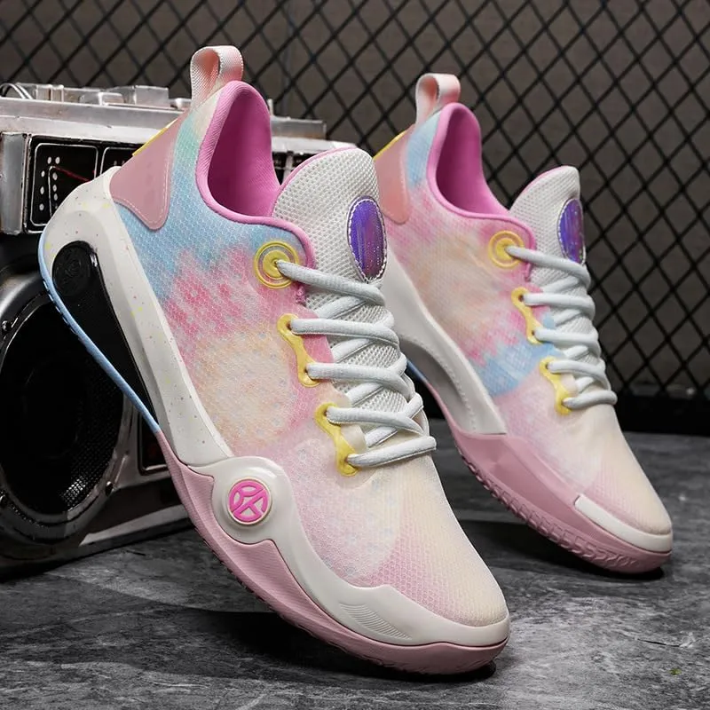 Low-top Actual Combat Shock Absorption, Non-Slip and wear-Resistant Youth Sports Basketball Shoes
