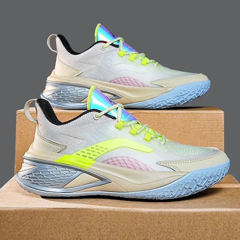Low-top Actual Combat Shock Absorption, Non-Slip and wear-Resistant Youth Sports Basketball Shoes