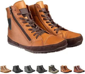 Magic Shoes Alaskan Mens, Barefoot Winter Boots Women, Non-Slip Hiking Footwear With Fleece Lined, Comfort Warm Work Boots Grounded Shoes Zero Drop Booties for Walking Fishing Trekking