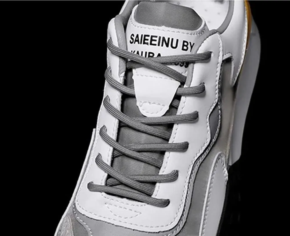 MATERUIEYES Casual Shoes Men's Shoes Breathable Heighten Sneakers