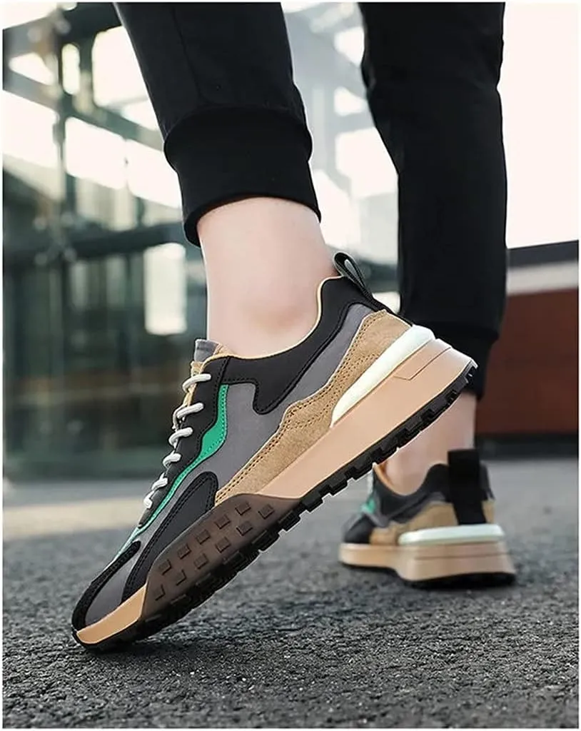 MATERUIEYES Casual Shoes Men's Shoes Breathable Heighten Sneakers
